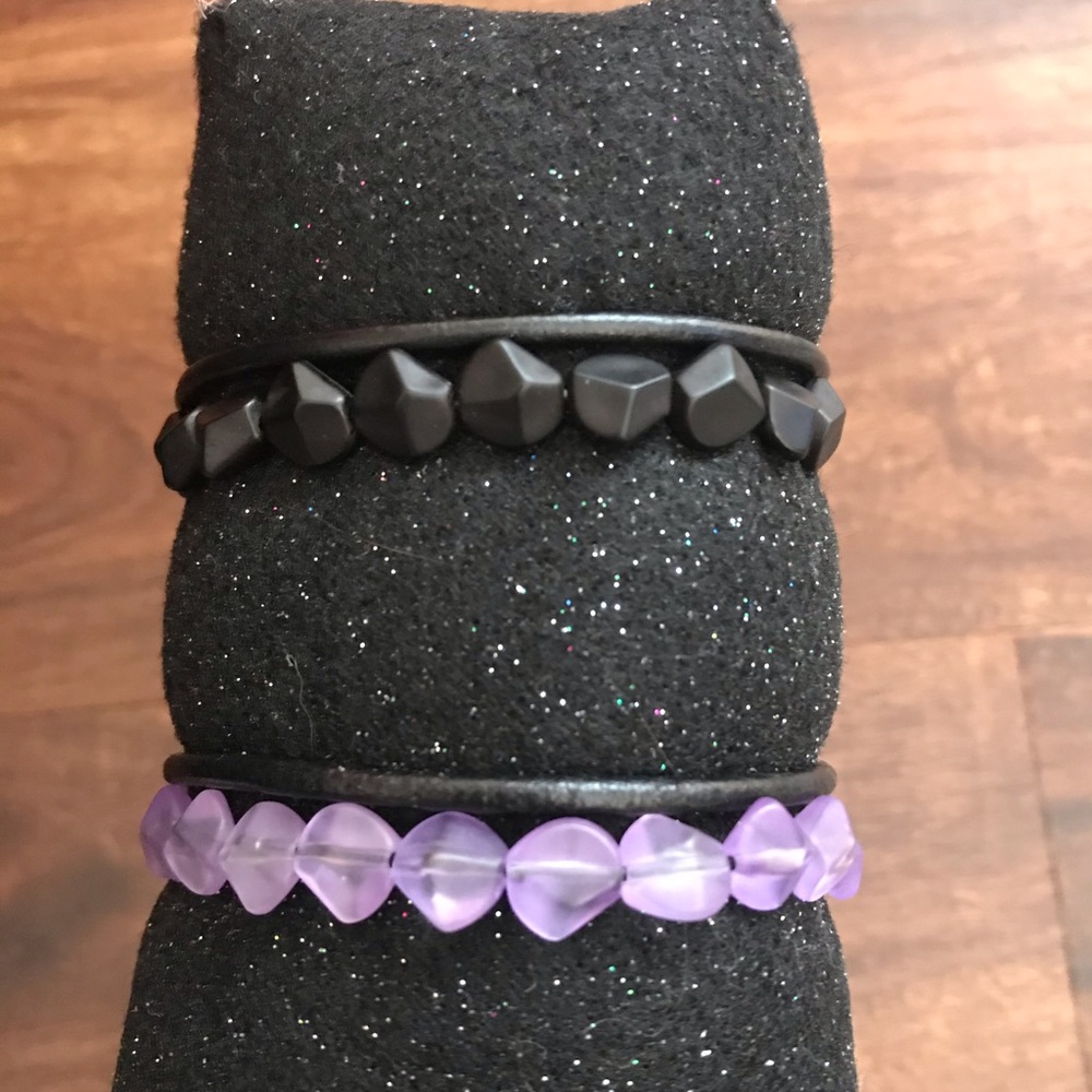 Lot of two never worn bracelets